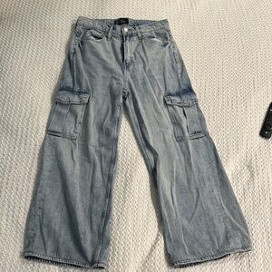 GAP High Rise Wide-Leg Jeans - Classic Blue